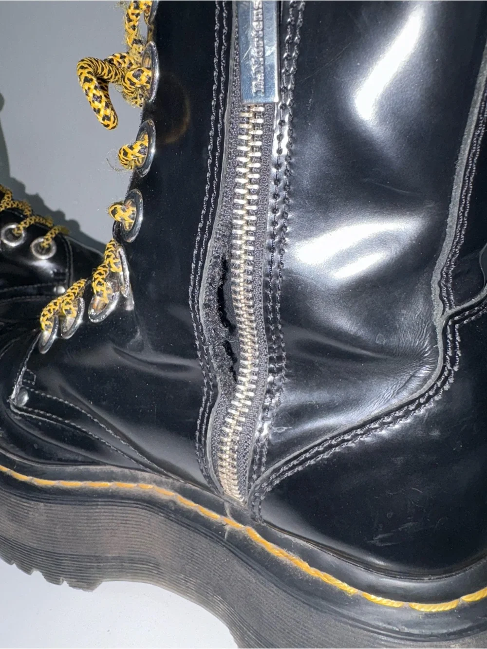 Dr. Airwair Marten Black Jadon Max Size 7